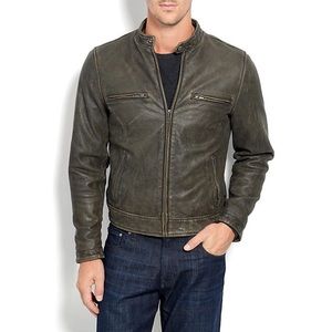 Lucky Brand Black Label Bonneville Leather Jacket